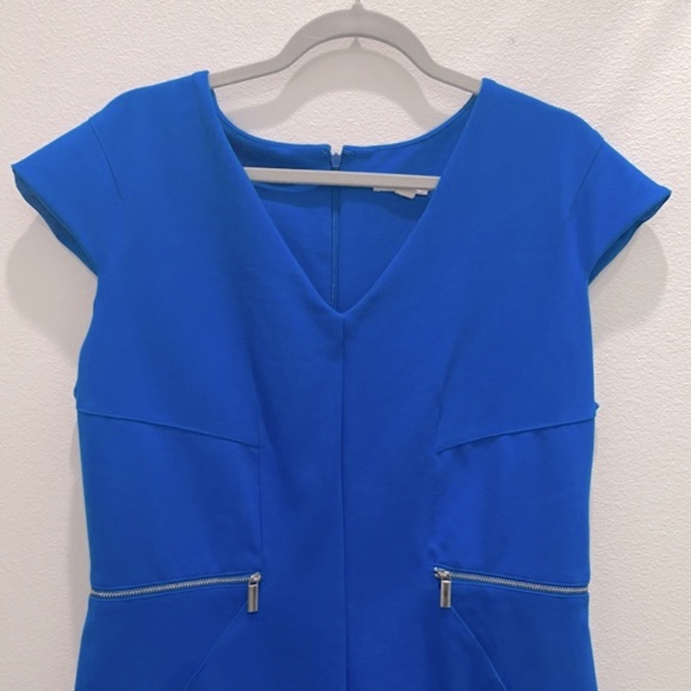 New York & Company blue dress